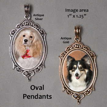 Antique Silver and Gold Pendants