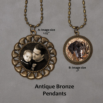 Antique Bronze Pendants
